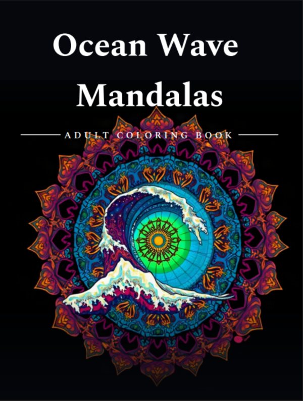 Ocean Wave Mandalas cover