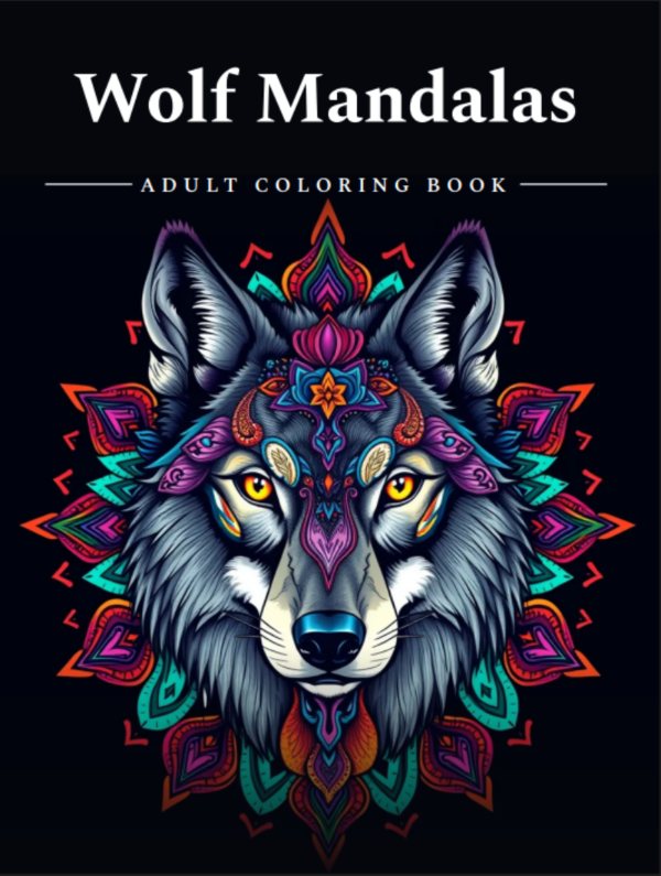 Wolf Mandalas cover