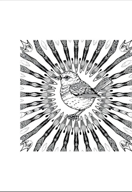A design from Songbird Mandalas