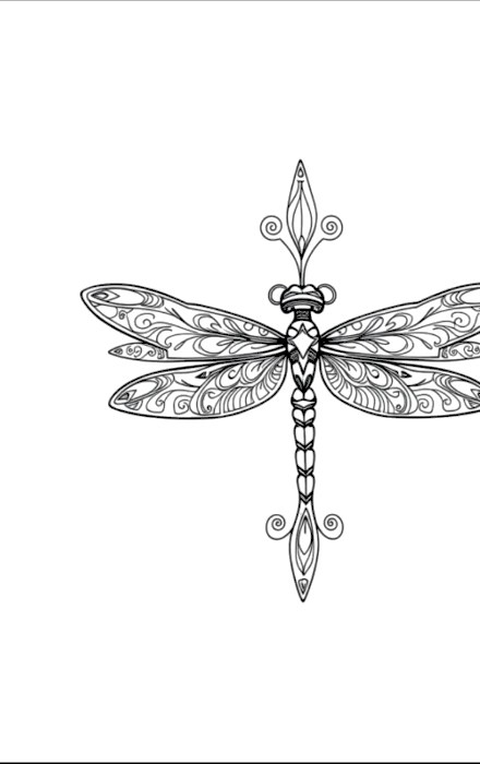 A design from Dragonfly Mandalas