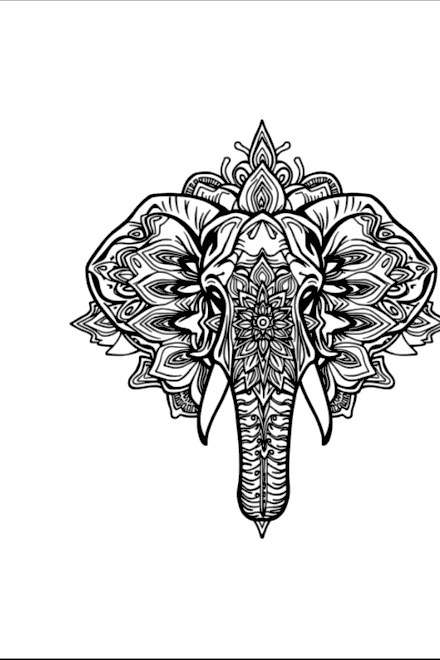 A design from Elephant Mandalas