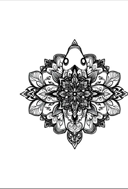 A design from Koi Fish Mandalas