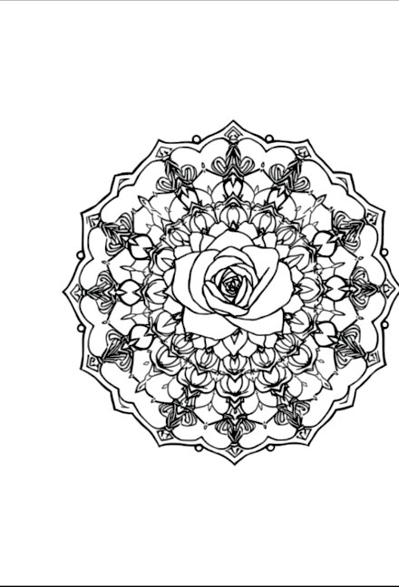 A design from Rose Mandalas