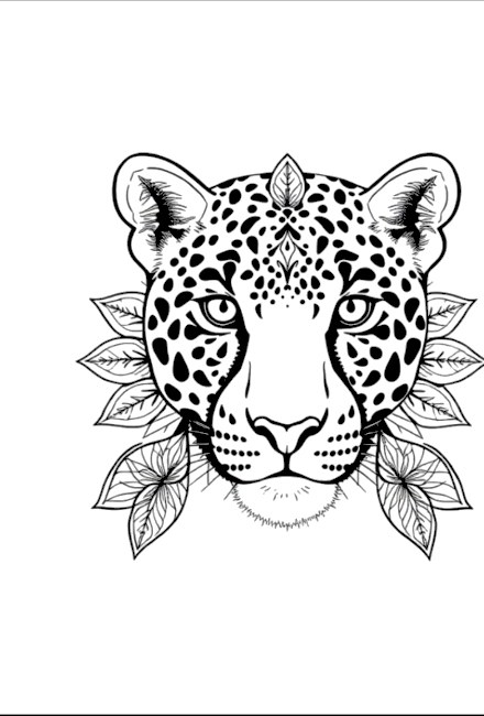 A design from Wild Animal Mandalas